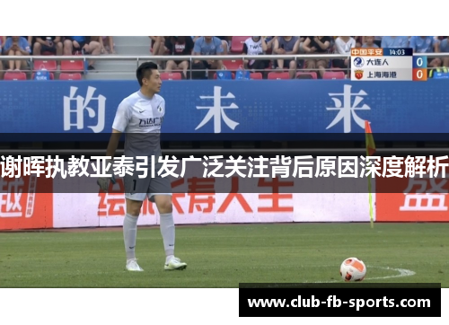 谢晖执教亚泰引发广泛关注背后原因深度解析