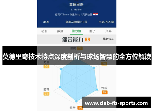 莫德里奇技术特点深度剖析与球场智慧的全方位解读